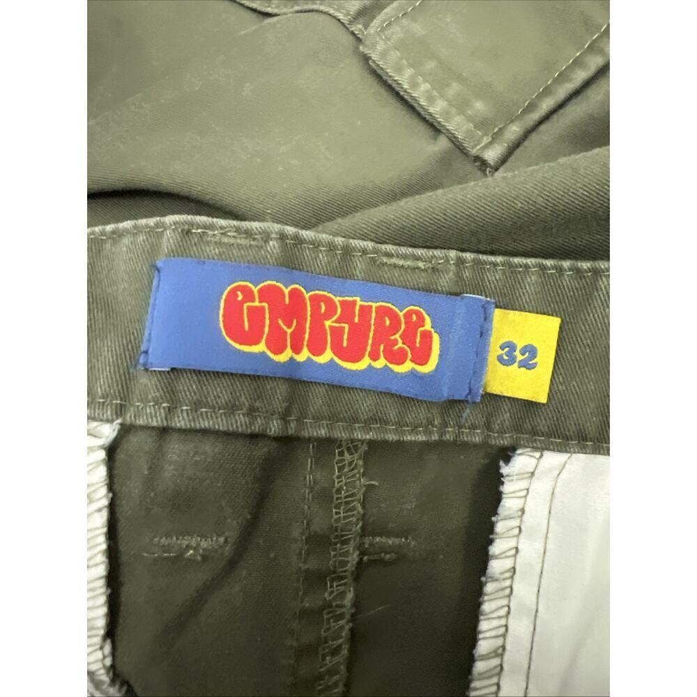 EMPYRE Cargo Pants Y2K Skater Baggy Pockets Khaki Men's Size 32 - Picture 6 of 10